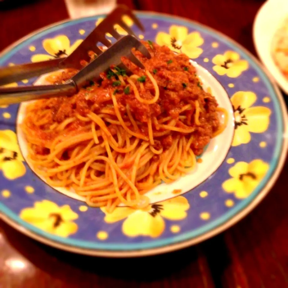 ビスコンティのミートソースパスタ|gen katoさん