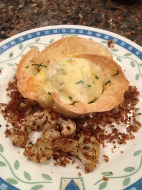 Yokey Cups  with Breaded cauliflower|carrieさん