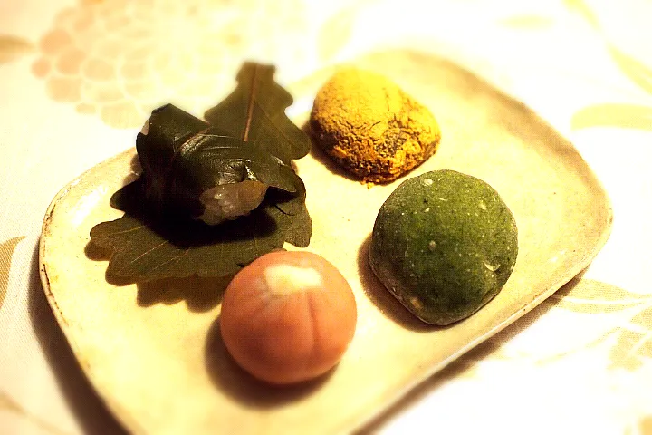 和菓子4種@花桔梗 in 名古屋栄三越|Shinさん