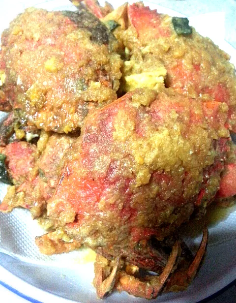 ashlee love * Salted egg yolk crabs =)|ashleeさん