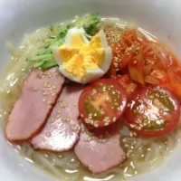 Snapdishの料理写真:ピョンピョン冷麺☆|meruarloさん