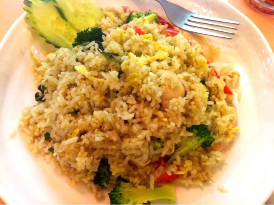 Thai green curry fried rice|hayyanaさん