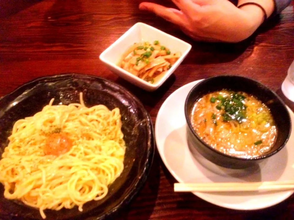 豚チーズつけ麺|ちょこ。さん