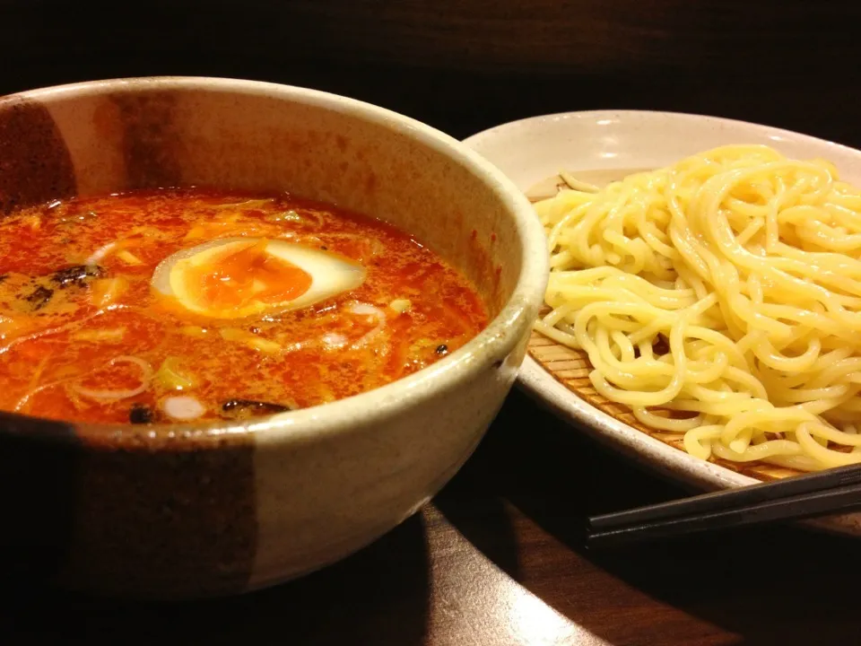 辛味噌つけめんチビ盛り♪|ゅきゅきさん