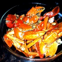 Snapdishの料理写真:crab in  garlic and butter|mailynさん