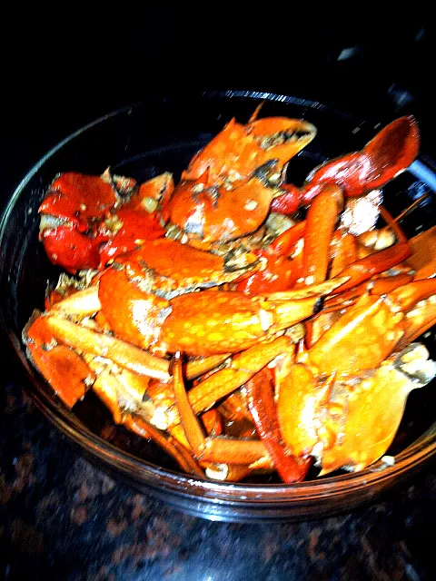 Snapdishの料理写真:crab in  garlic and butter|mailynさん