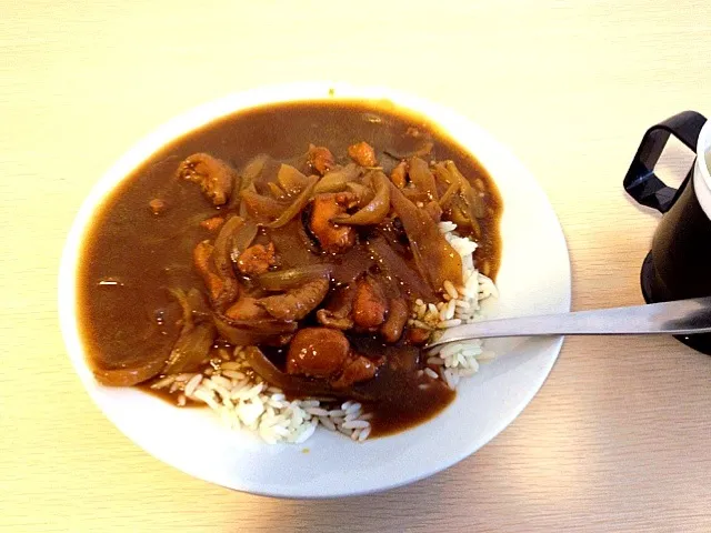 紫玉ねぎと鶏肉だけのカレー|katyさん