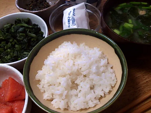 炊きたてご飯の朝定食|mamaruさん