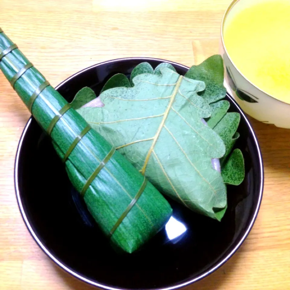 ちまきと柏餅🍵💛|原 舞知子さん