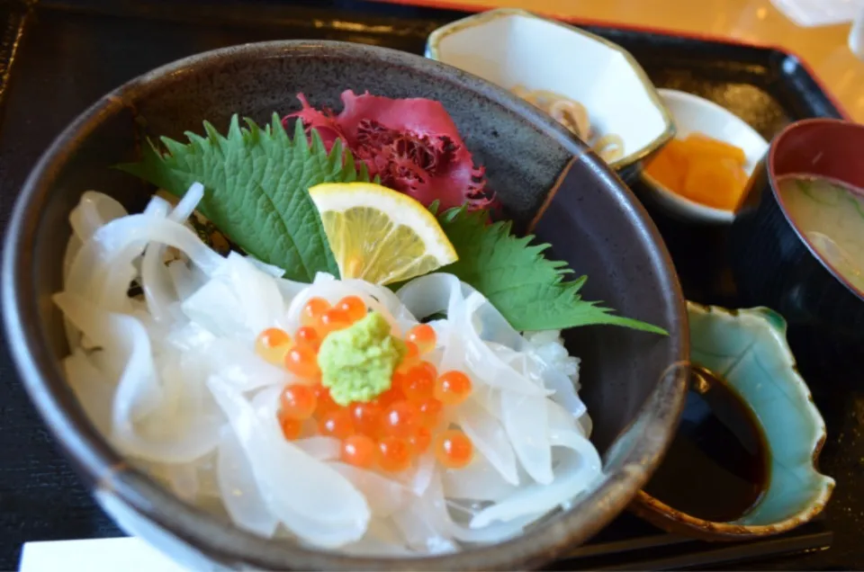 イカ刺し丼|離乳食完了期 1歳さん