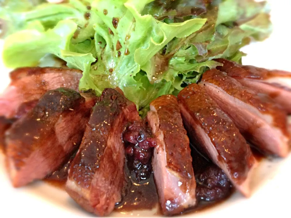 Duck breast salad|yui-watchcatさん