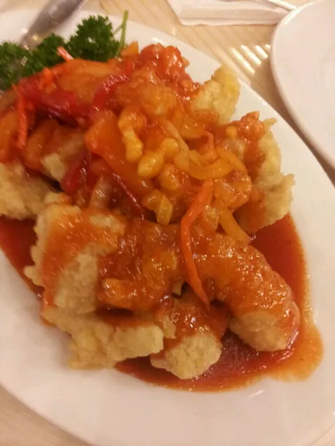 Snapdishの料理写真:Sweet and Sour Fish|elteeさん