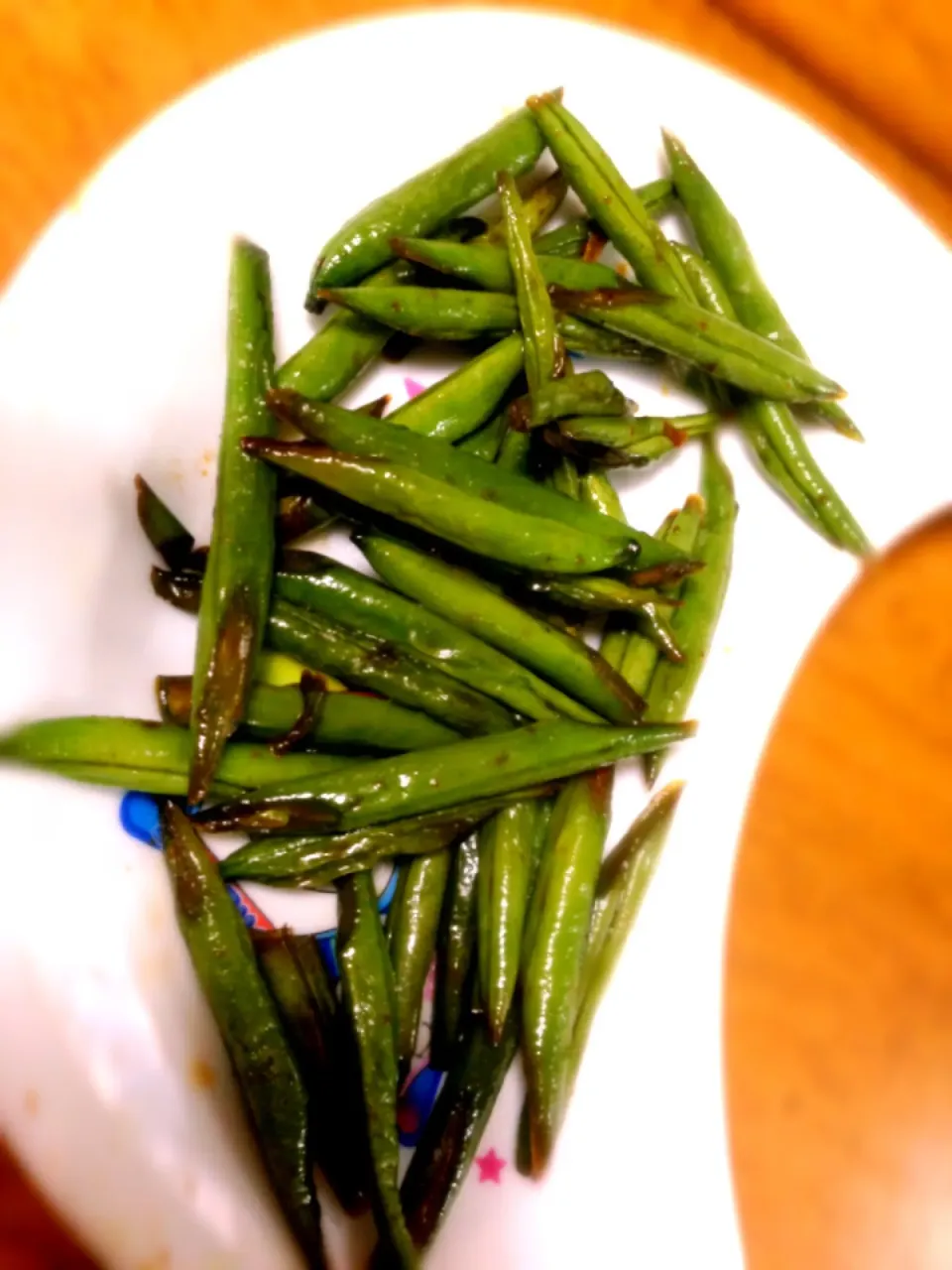 さやいんげんのソテー|くりちさん