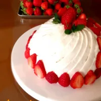 Snapdishの料理写真:苺のショートケーキ🍓