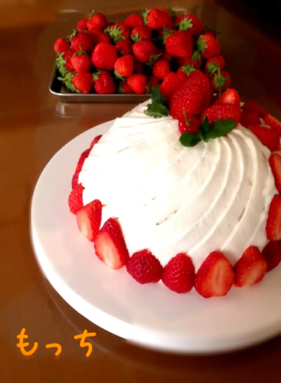 苺のショートケーキ🍓|もっちさん