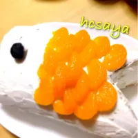 Snapdishの料理写真:こいのぼりケーキ|みなひなmamさん