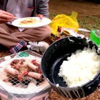 野外でご飯|Takuya Hashimotoさん