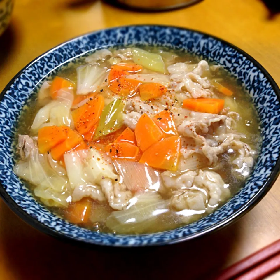 しょうがあんかけうどん|ゆうきんまんさん