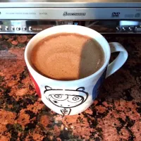 French Press Dark Roast Coffee w/ Peppermint Mocha Creamer!|Rami Reed Davisさん