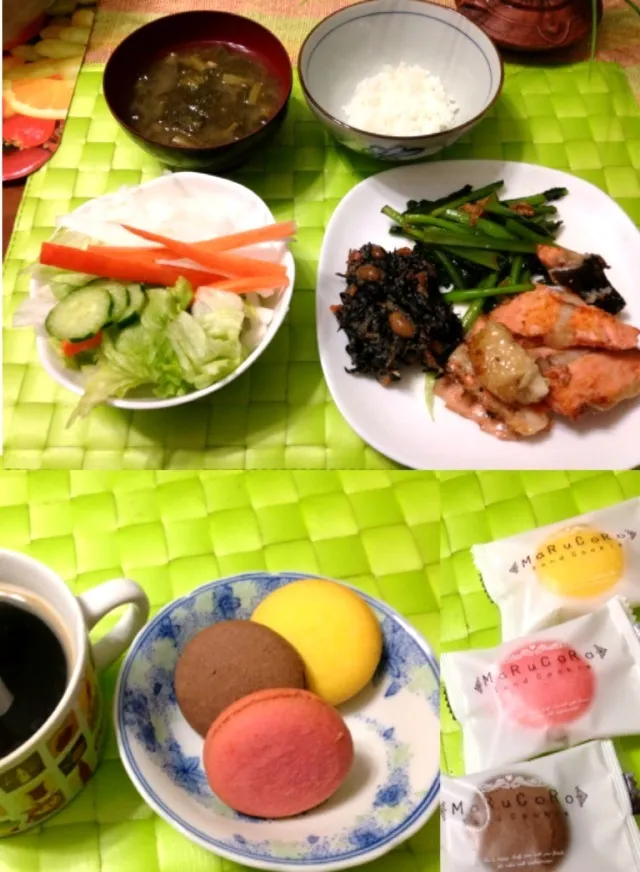 Snapdishの料理写真:🍴今夜の家ご飯＆デザート🍰|マニラ男さん