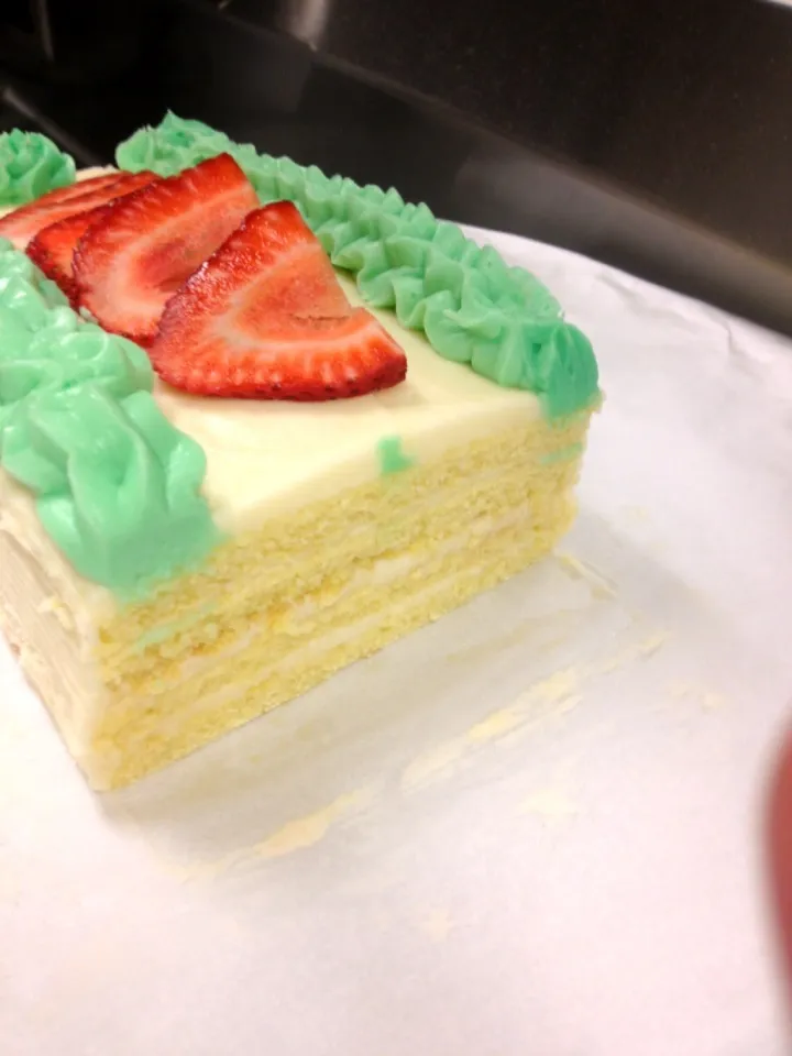 Genoise cake with buttercream icing|Steven Turknettさん