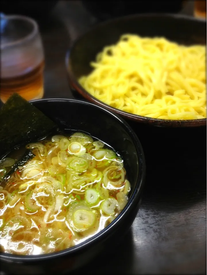 Snapdishの料理写真:醤油つけ麺  大盛|寺尾真次さん