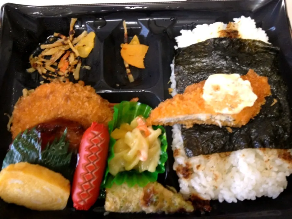 のり弁当|ばーさんさん