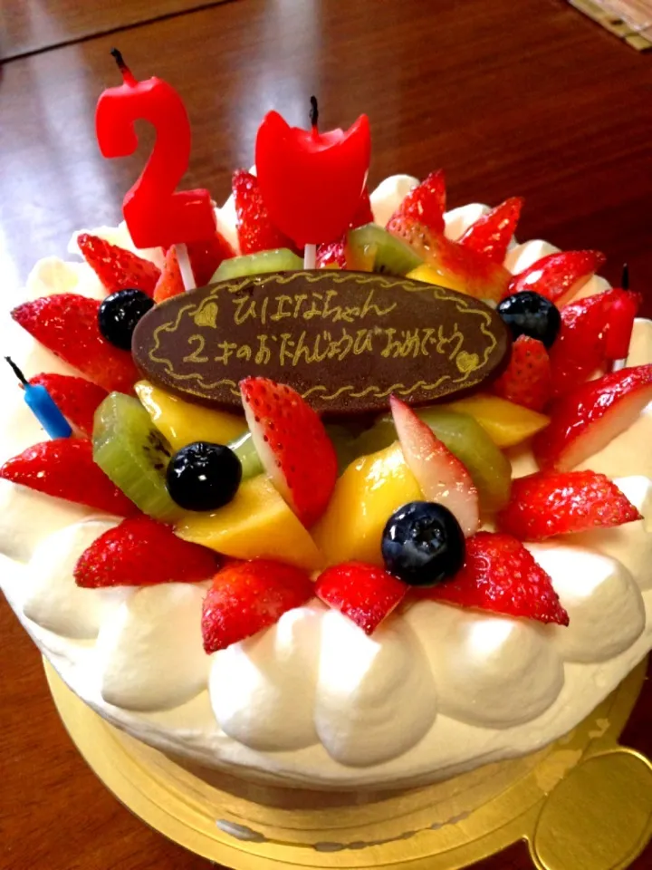 お誕生日ケーキ|hibanaさん