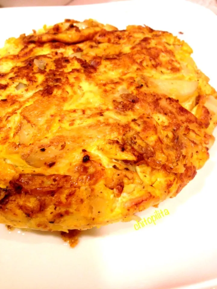 Tortilla Spanish omelette|chitopilitaさん