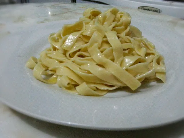 fresh home made pasta with olive oil....simple and delicious|Daniel Olléさん