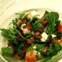 Tofu salad with spinach|anna watanabeさん