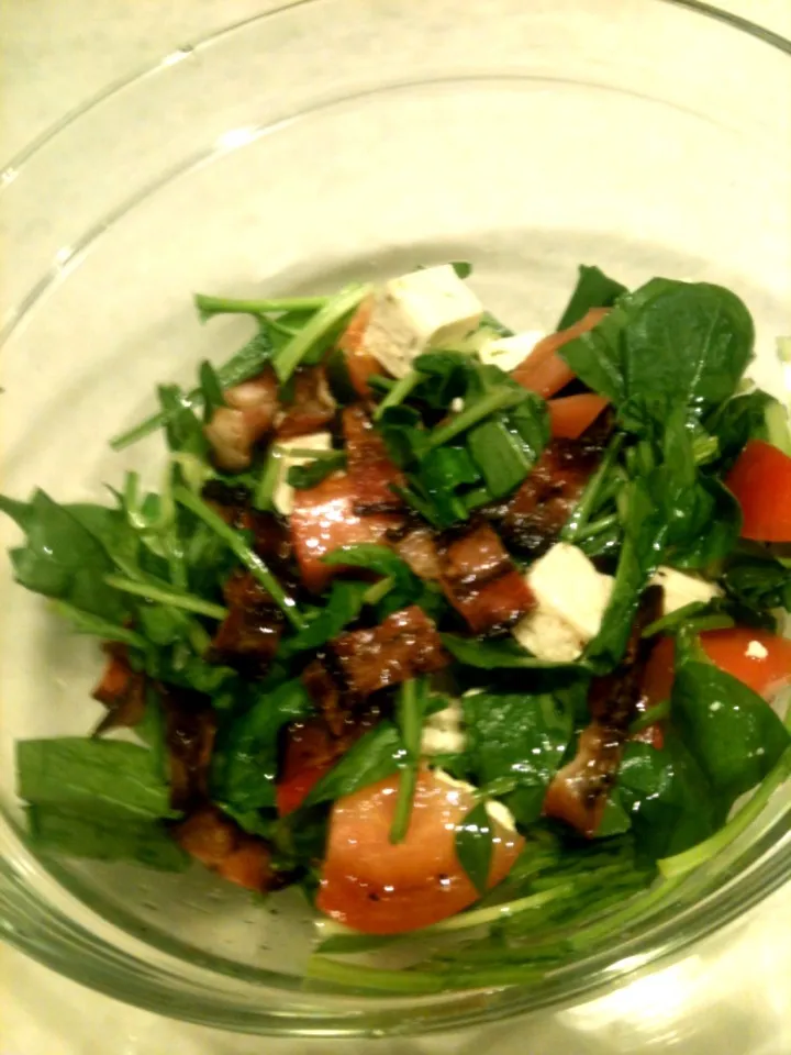 Tofu salad with spinach|anna watanabeさん