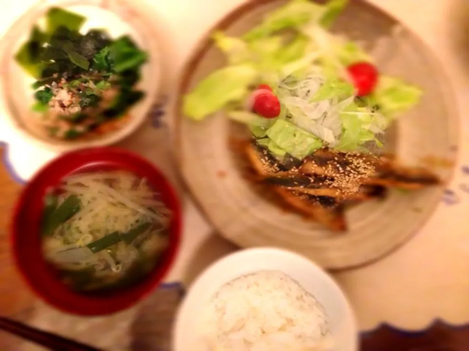 Snapdishの料理写真:Sardine tasuta-age with sesame. 2013/5/6 Dinner.|Comer Ruyeeさん