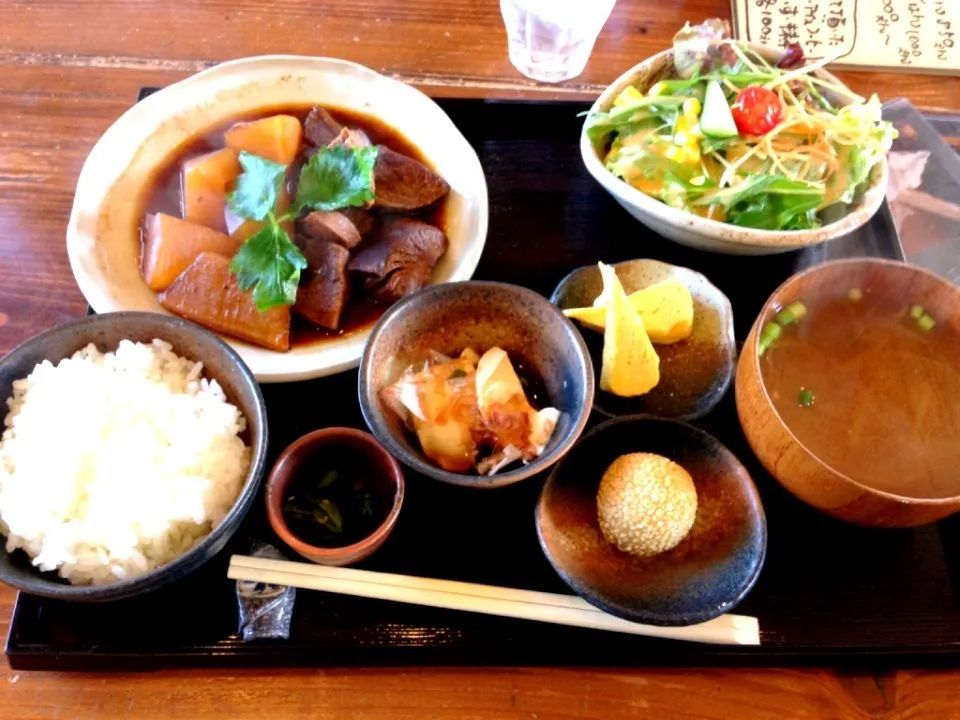 ブリ大根定食  @和彩彩舗|くぅさんさん