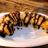 Snapdishの料理写真:แพนเค้กกล้วยหอม banana pancake @Chiangmai walking street Thailand|pitachiofanyさん