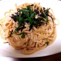 作ってくれたたらこクリームパスタ|ゆかさん