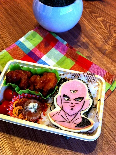 天津飯弁当|色白腹黒さん