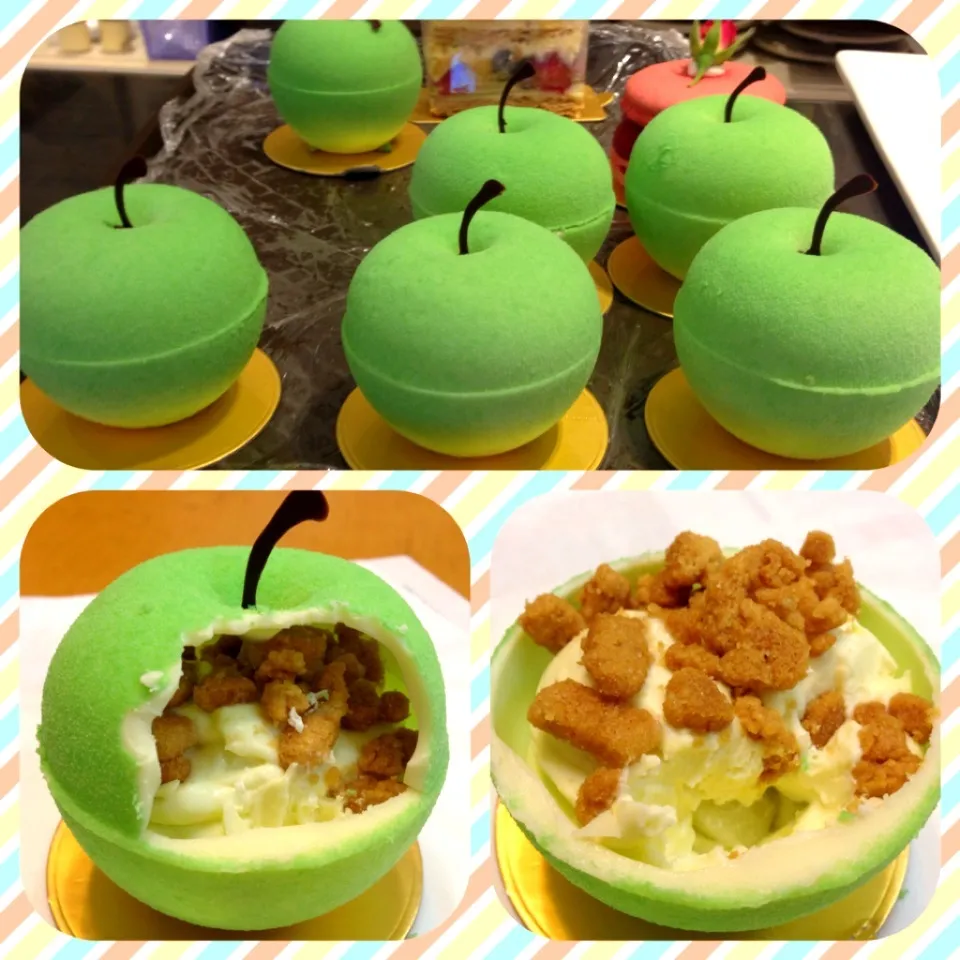 Green apple cake|conniesinさん