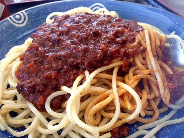 ミートソースパスタ♪|tku🍅🍝🍜🍝🍜🍝🍅さん