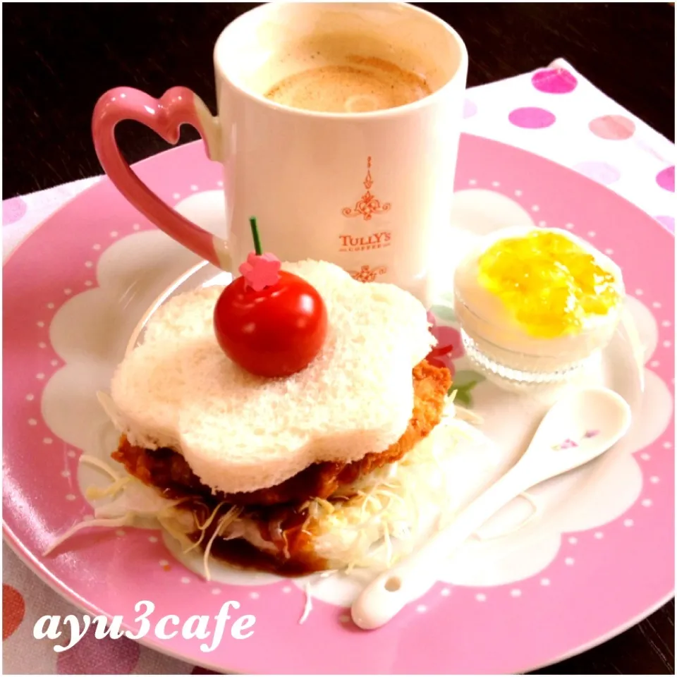 ひれかつサンド|ayu3cafeさん