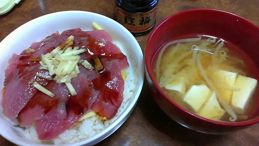 島根の醤油を使ったマグロ丼>^_^<|yurashigureさん