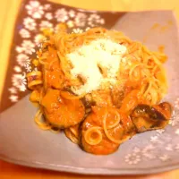 魚介トマトパスタ|えりさん