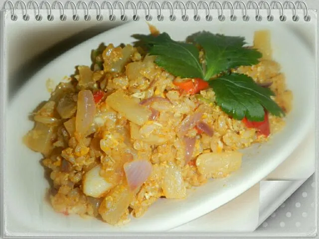 pineapple curry fried rice|Asti 🌸🌸さん