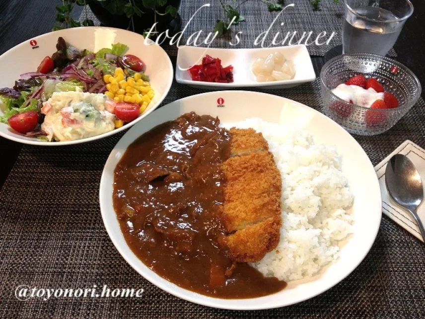 がっつり！★カツカレー(*´ڡ`●)|トヨノリさん