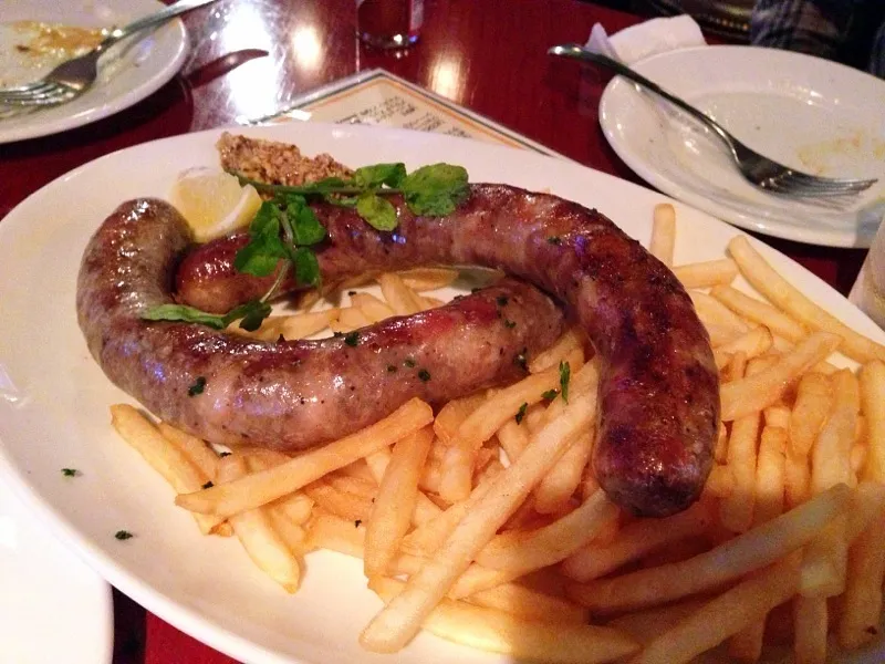 Sausage and fries|chan mitsuさん