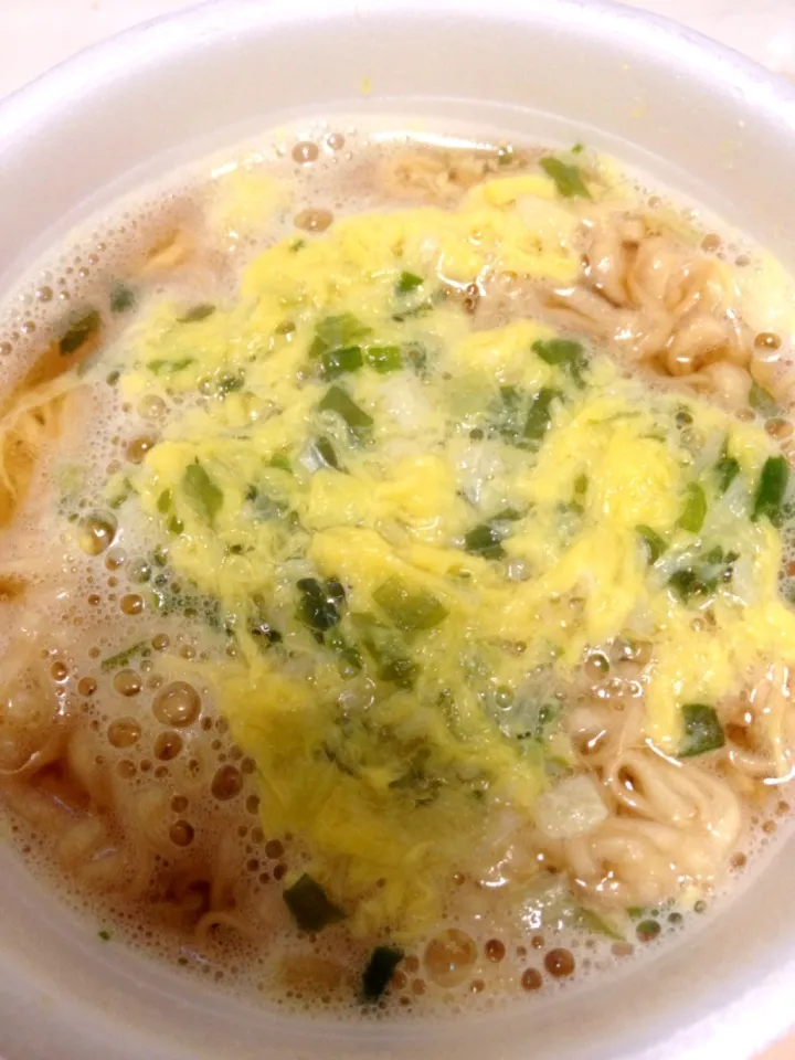 ミニチキンラーメン|ばーさんさん