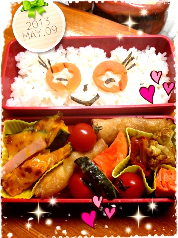 お嬢さんのお弁当(#^.^#)５／９|kanako/Ｔ かなちゃんさん