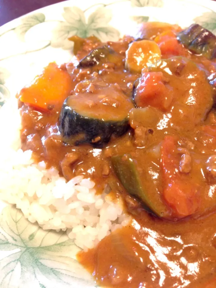 朝カレー〜♪|ハニビーさん