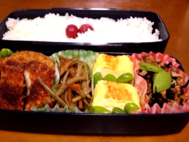 旦那さんお弁当|5児のママさん