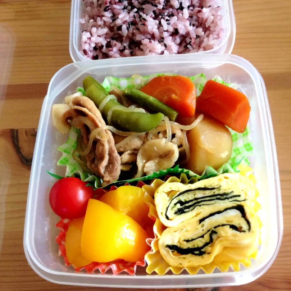 Snapdishの料理写真:今日のお弁当|akikoさん